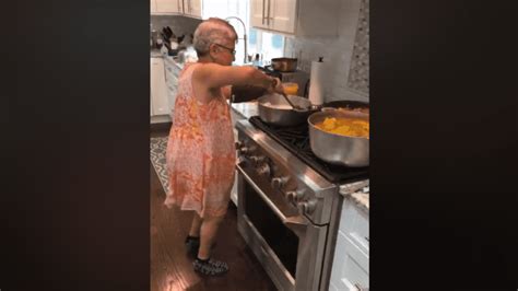 Titfucking granny banged in diner 12 min. . Follando a la abuela